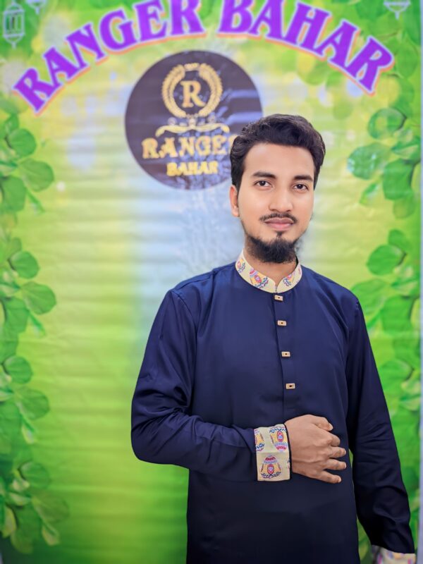 আকর্ষণীয় কন্টাস্ট পাঞ্জাবি - Image 2